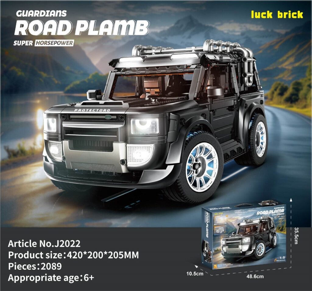 Technical Series 1:8 Land Rover Defender 2089PCS Building Blocks MOC 42110
