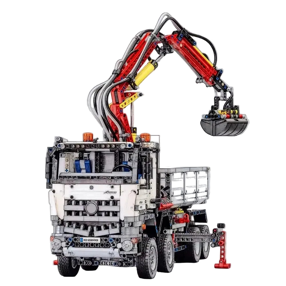 Mercedes-Benz Arocs Truck Construction Building Blocks 2793pcs (Boxed)