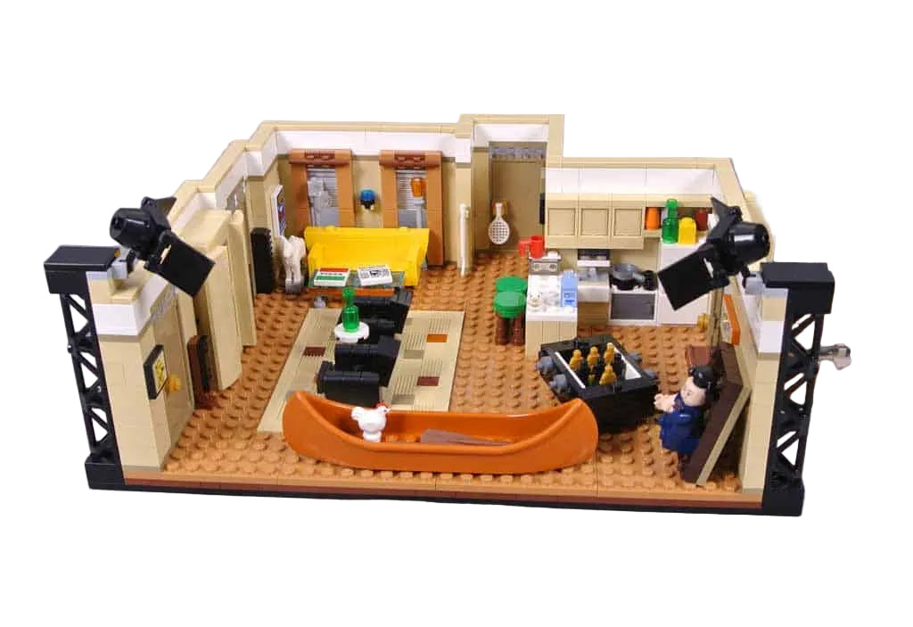New York Friends Flatmates Apartments Building Blocks 2048pcs 7 Figures Boxed