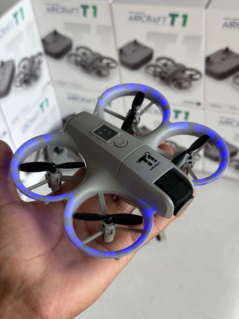 T1 Mini RC Drone with Protective Ducted Fans & Remote Quadcopter
