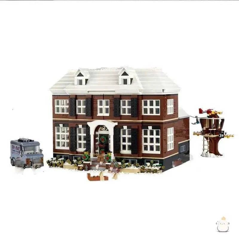Large Festive Family Home Building Boxed Set 3955pcs Van Figures Alone