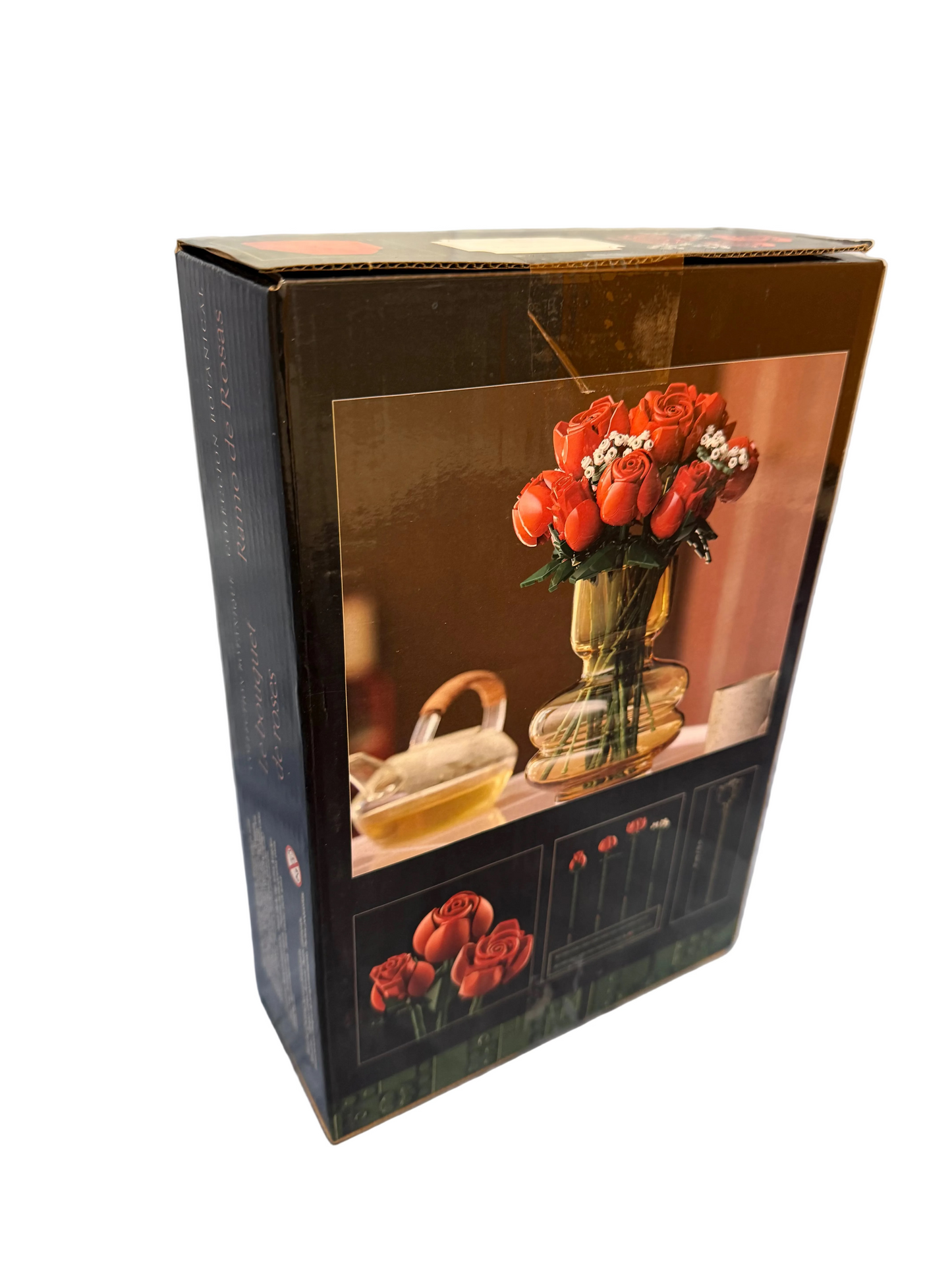 Bouquet of Roses Building Blocks 822pcs Botanical Collection