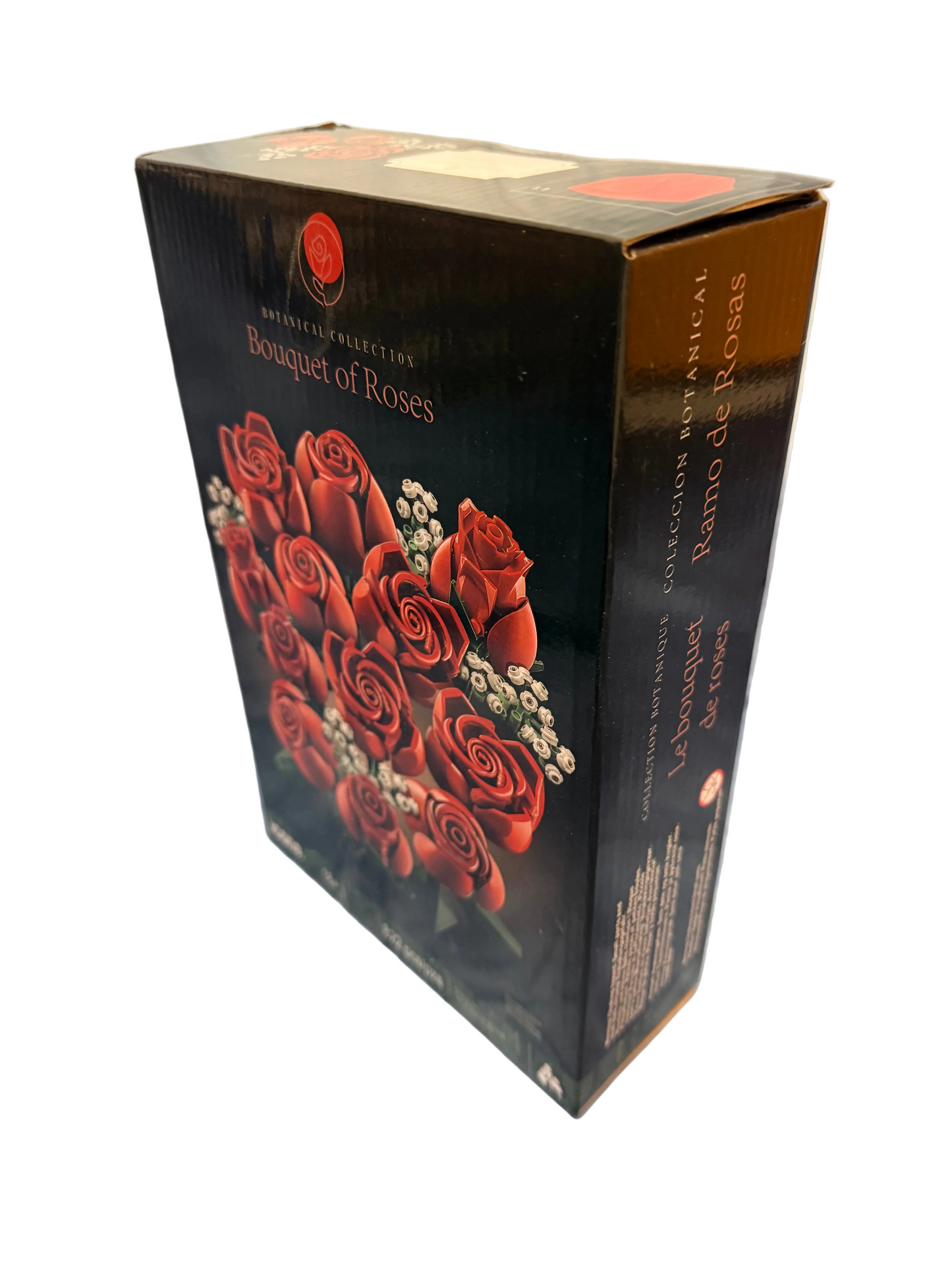 Bouquet of Roses Building Blocks 822pcs Botanical Collection