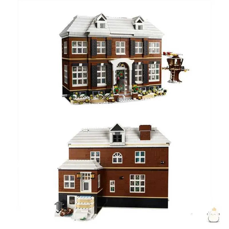 Large Festive Family Home Building Boxed Set 3955pcs Van Figures Alone
