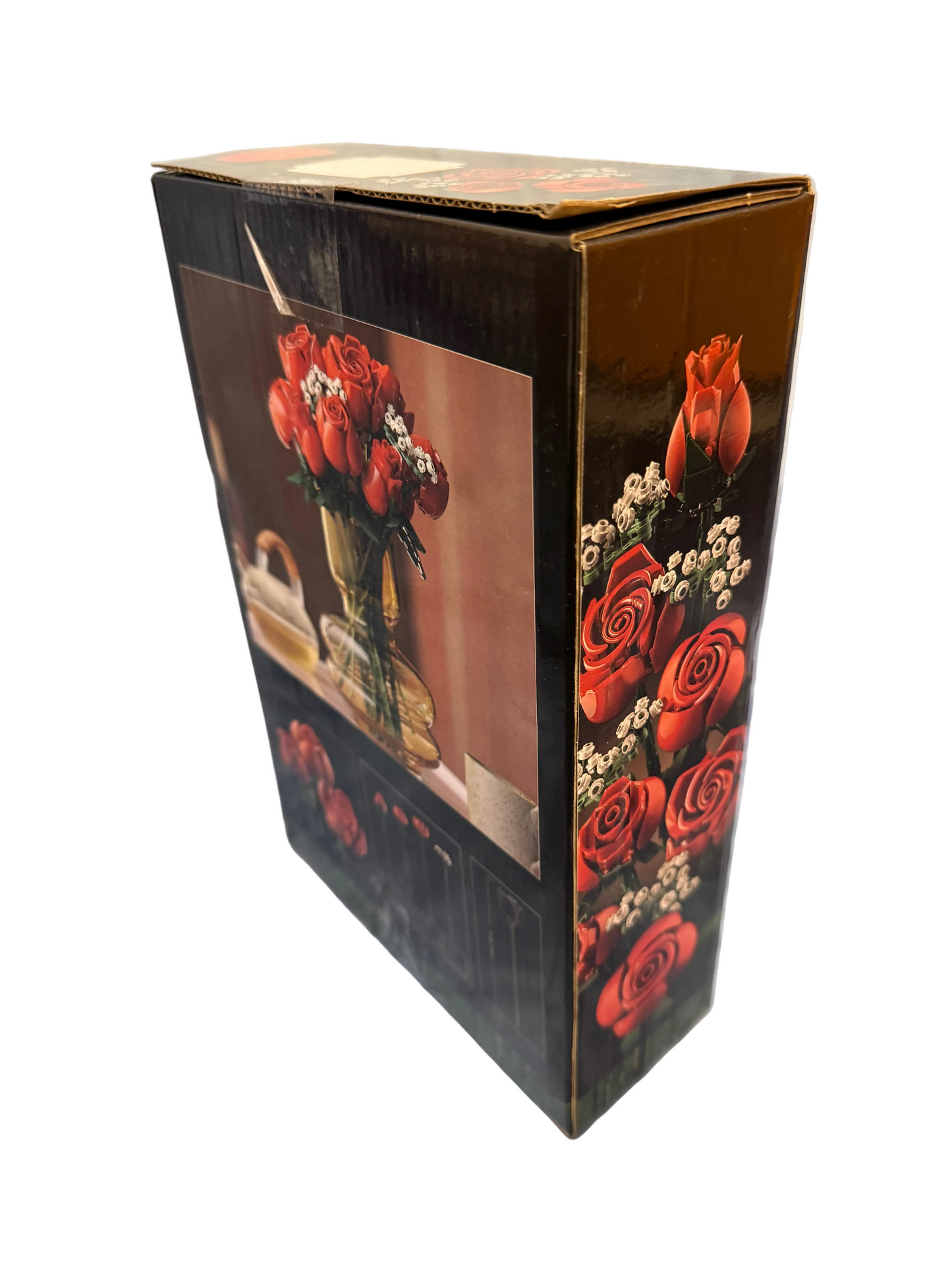 Bouquet of Roses Building Blocks 822pcs Botanical Collection