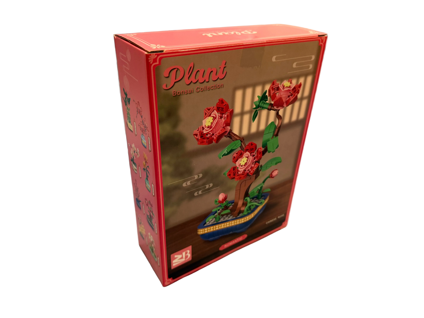 Rose Botanical Bonsai Building Blocks MOC (325 PCS) Gift Flowers