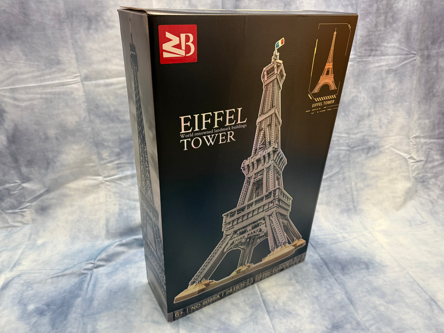 Eiffel Tower 3097PCS Micro Building Blocks 80cm+ Paris Landmark Architecture Set