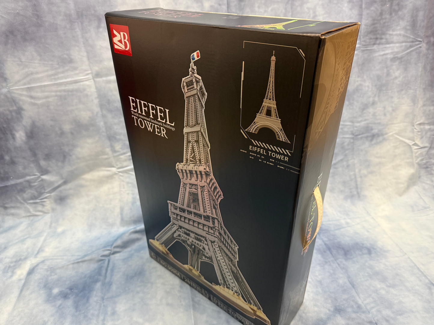 Eiffel Tower 3097PCS Micro Building Blocks 80cm+ Paris Landmark Architecture Set