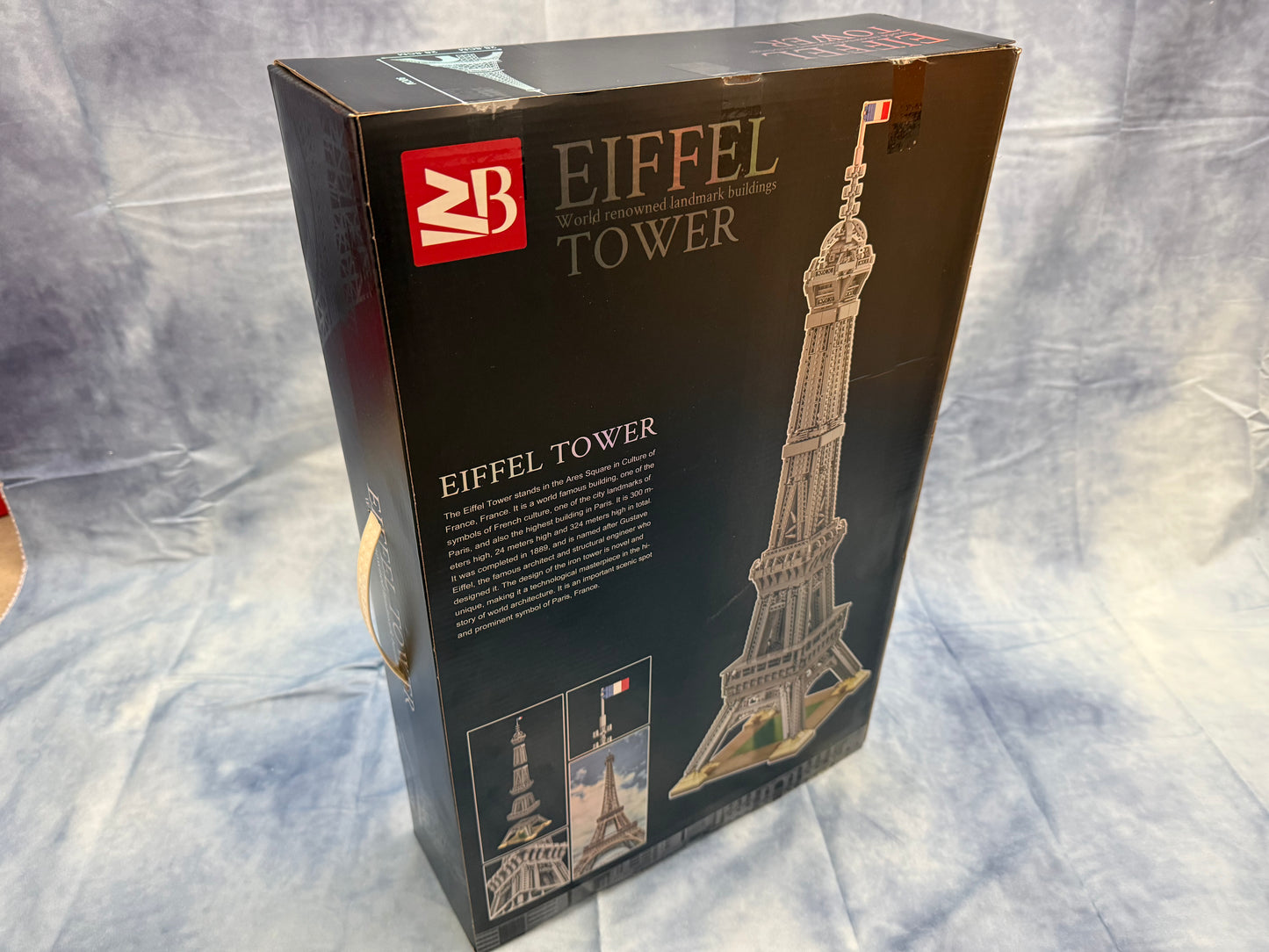 Eiffel Tower 3097PCS Micro Building Blocks 80cm+ Paris Landmark Architecture Set