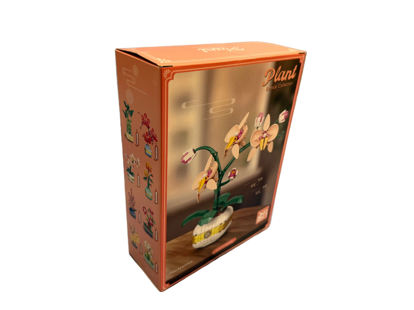 Phalaenopsis Mini Orchid Building Blocks 323pc Botanical Flower Boxed Gift
