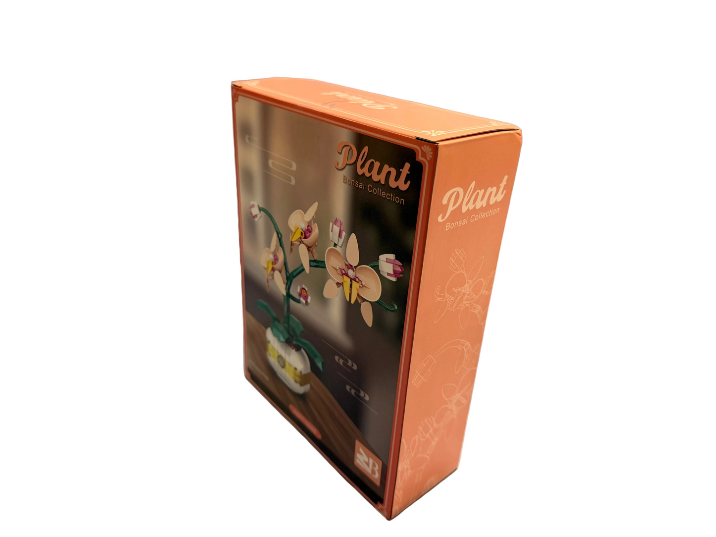 Phalaenopsis Mini Orchid Building Blocks 323pc Botanical Flower Boxed Gift