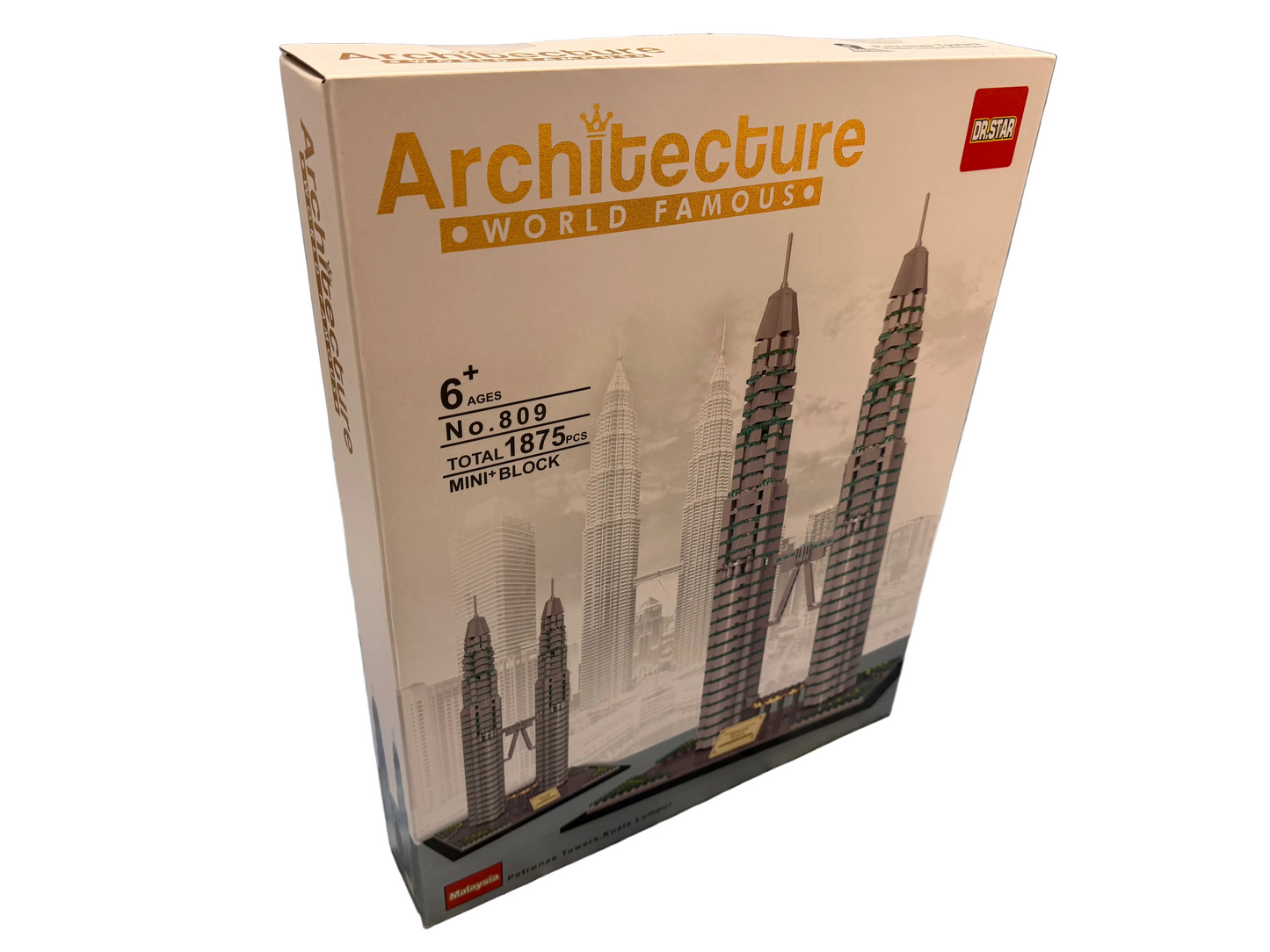 Petronas Twin Towers Landmark Architecture Micro Building Blocks (1875 Pieces+)