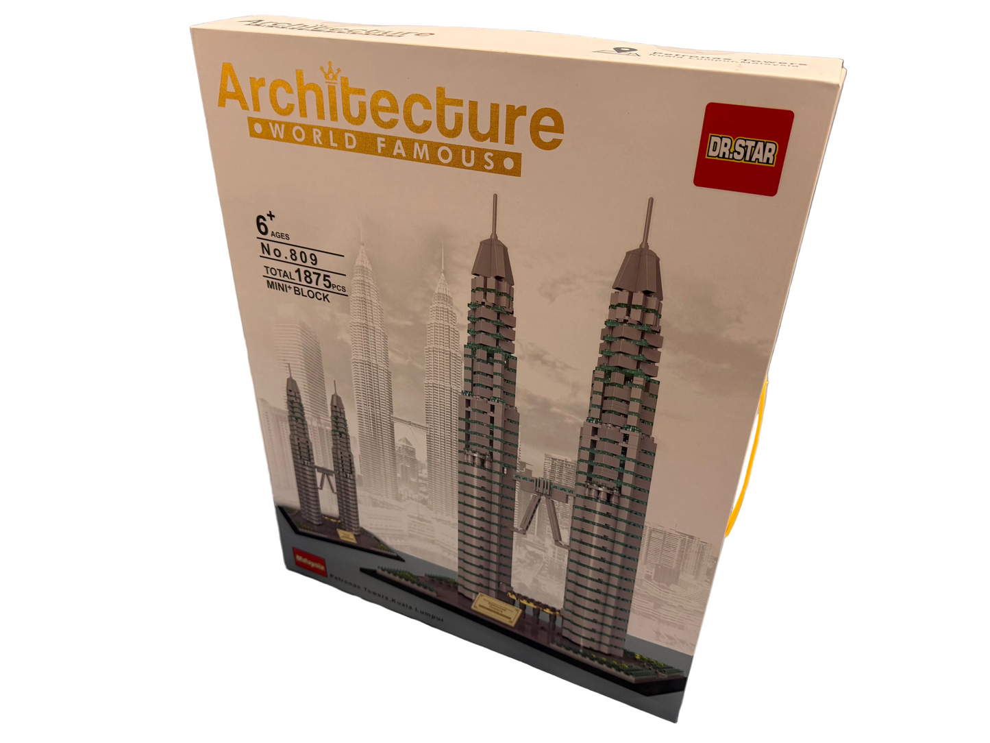 Petronas Twin Towers Landmark Architecture Micro Building Blocks (1875 Pieces+)