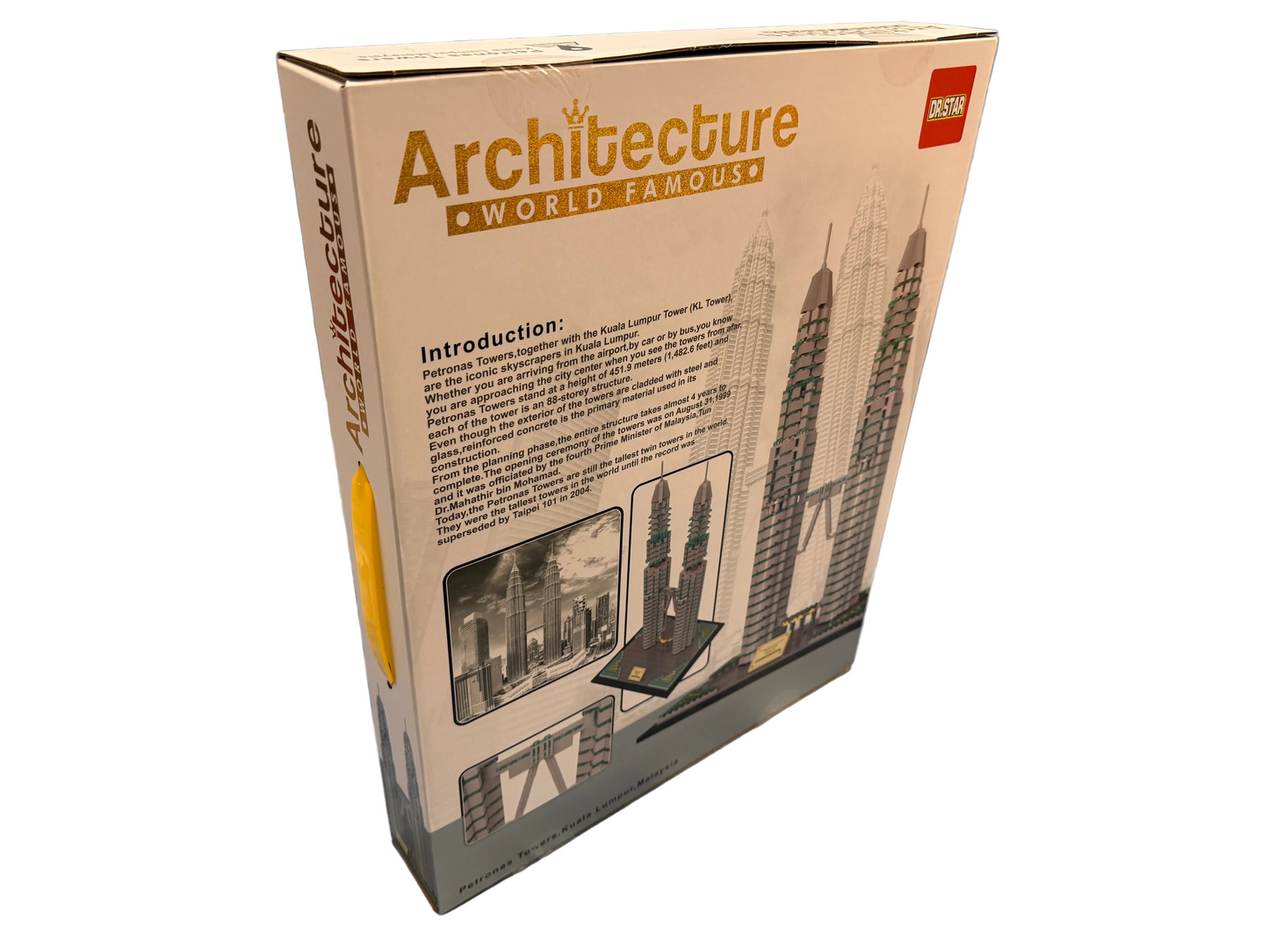 Petronas Twin Towers Landmark Architecture Micro Building Blocks (1875 Pieces+)