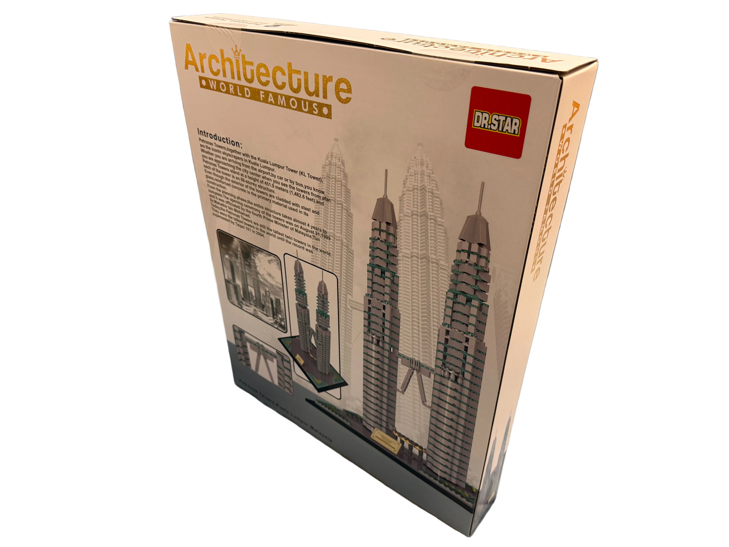 Petronas Twin Towers Landmark Architecture Micro Building Blocks (1875 Pieces+)