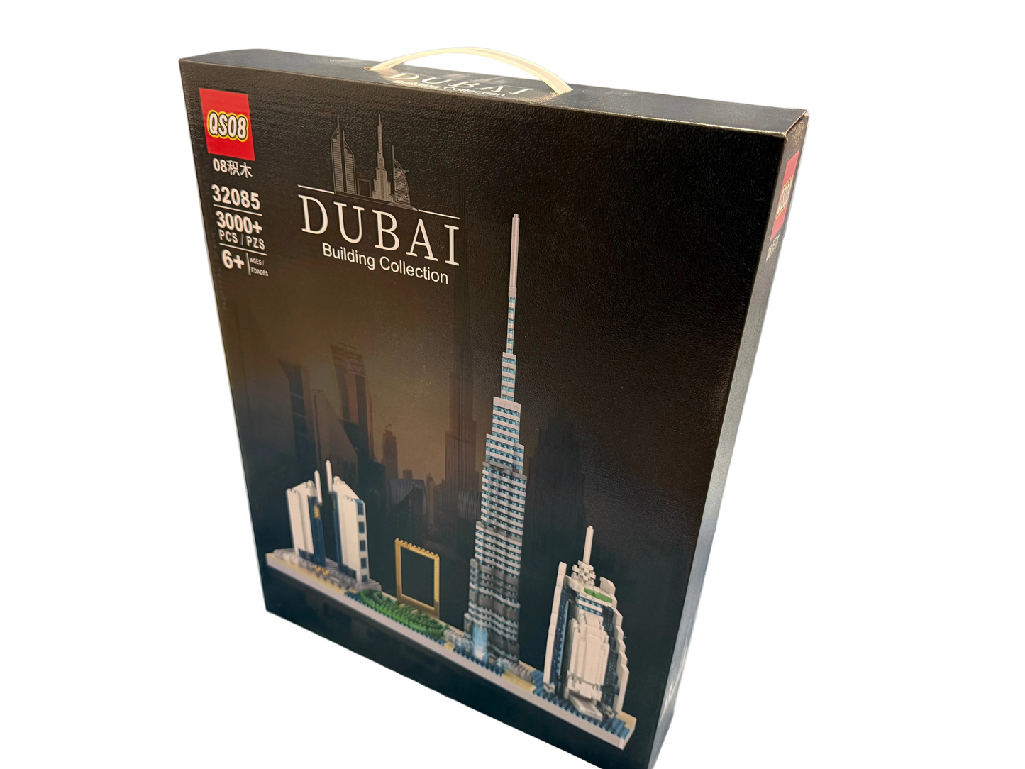 Dubai Skyline Micro-Diamond Particle Assembly Set Build Bricks (3000+ PCS)