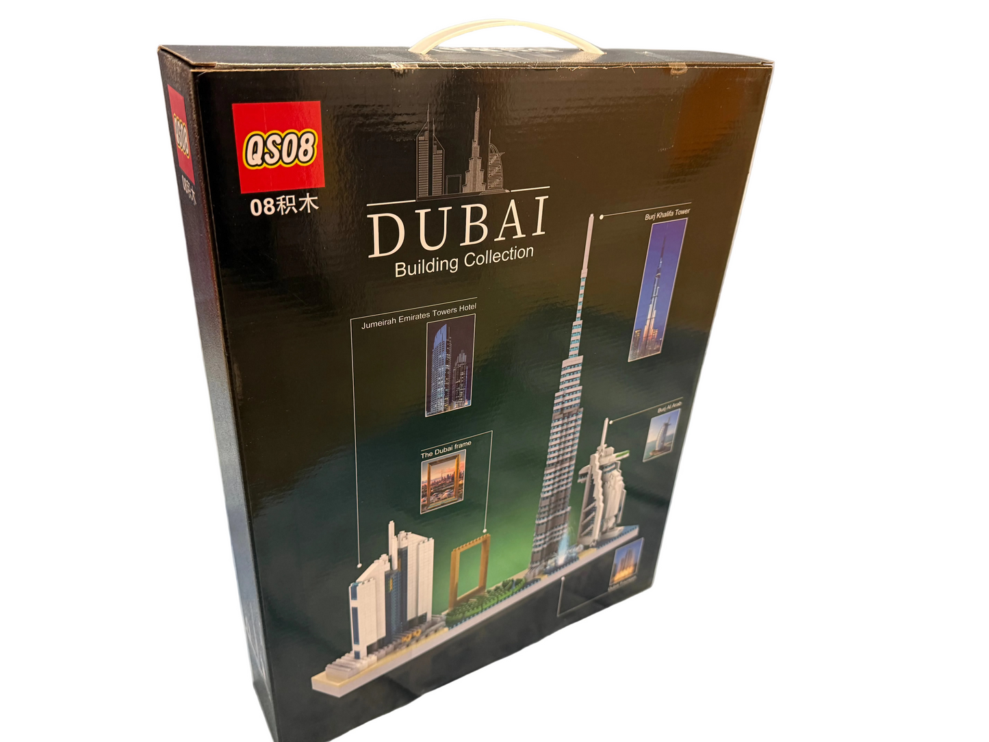 Dubai Skyline Micro-Diamond Particle Assembly Set Build Bricks (3000+ PCS)
