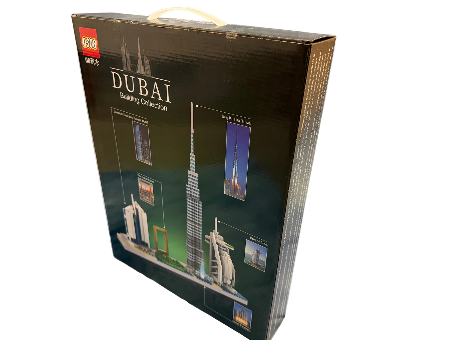 Dubai Skyline Micro-Diamond Particle Assembly Set Build Bricks (3000+ PCS)
