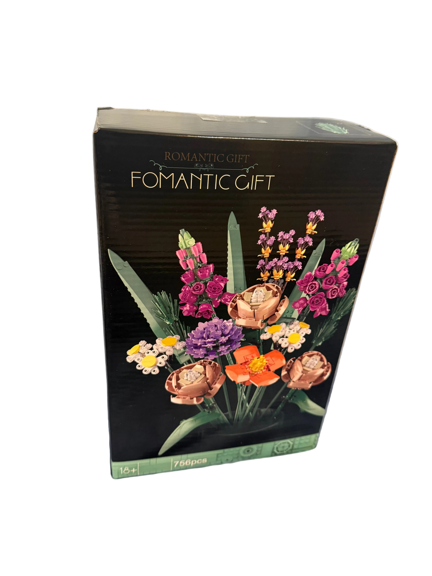 Wildflower Bouquet Flowers Building Blocks 756pcs Botanical Collection