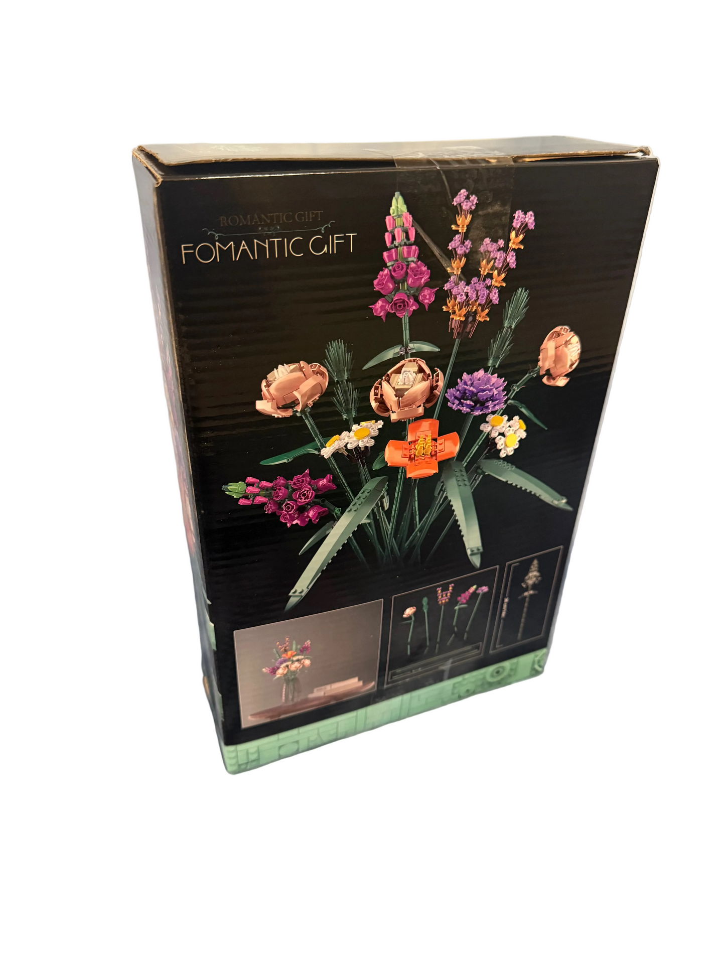 Wildflower Bouquet Flowers Building Blocks 756pcs Botanical Collection