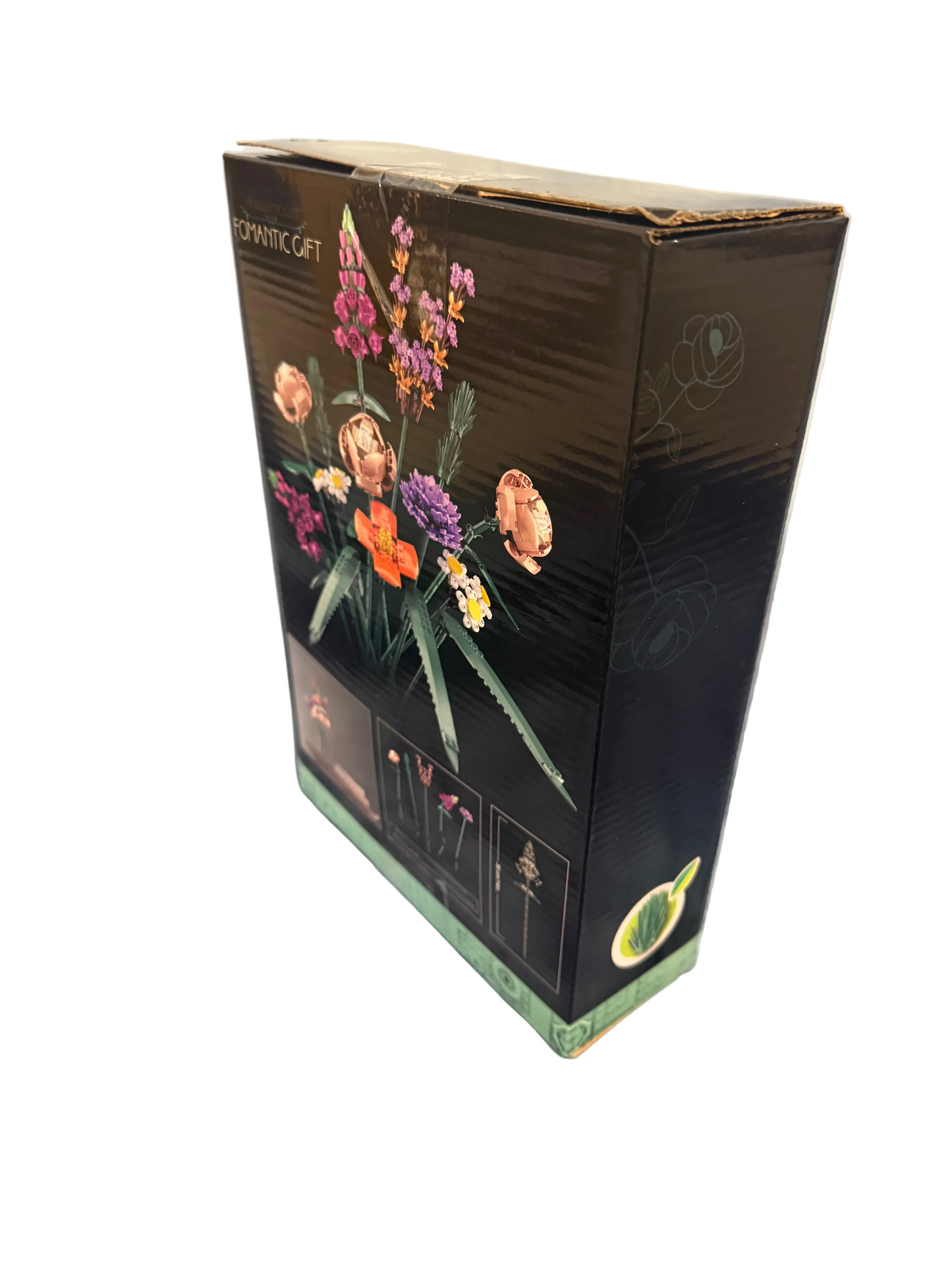Wildflower Bouquet Flowers Building Blocks 756pcs Botanical Collection
