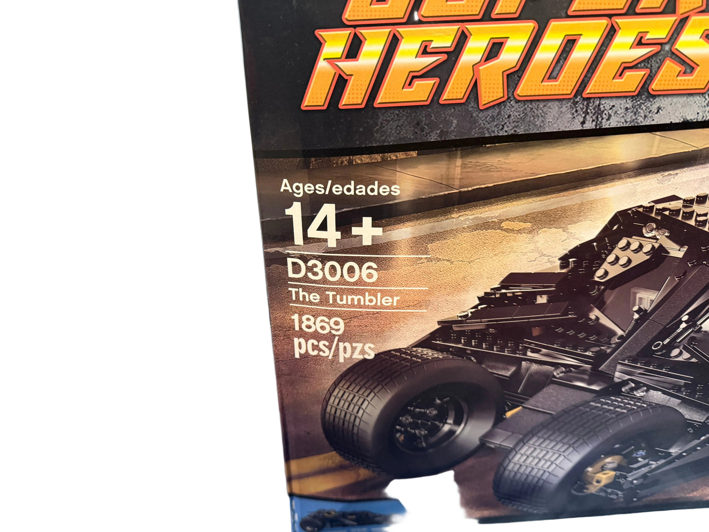 BuildMOC Black Armoured Tactical Vehicle 1869pc Building Brick Display Model Boxed