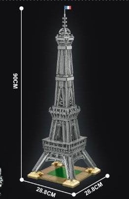 Eiffel Tower 3097PCS Micro Building Blocks 80cm+ Paris Landmark Architecture Set