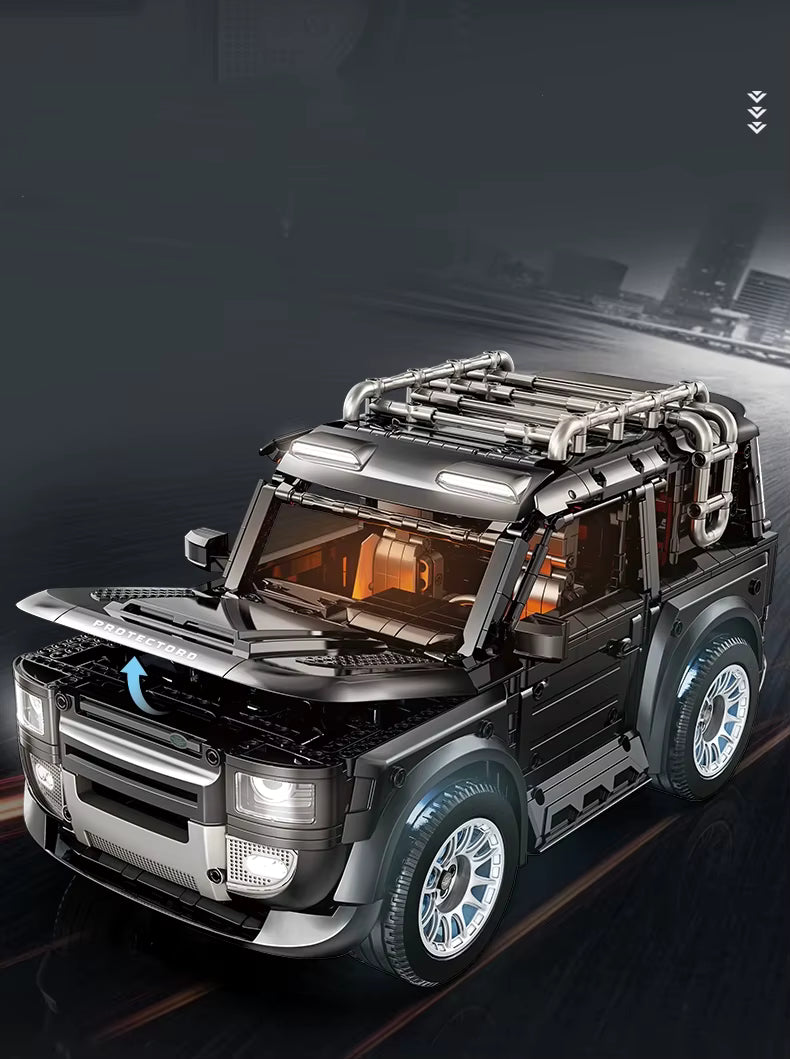Technical Series 1:8 Land Rover Defender 2089PCS Building Blocks MOC 42110