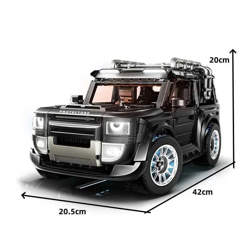 Technical Series 1:8 Land Rover Defender 2089PCS Building Blocks MOC 42110