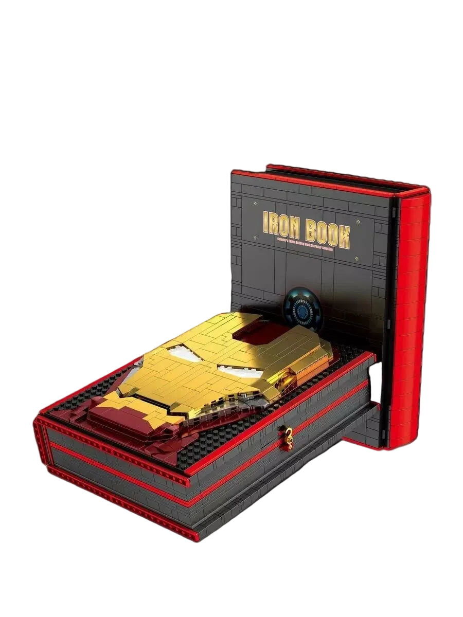 Iron Hero Display Book 3301 Building Set 2009pc 55 Figures Boxed