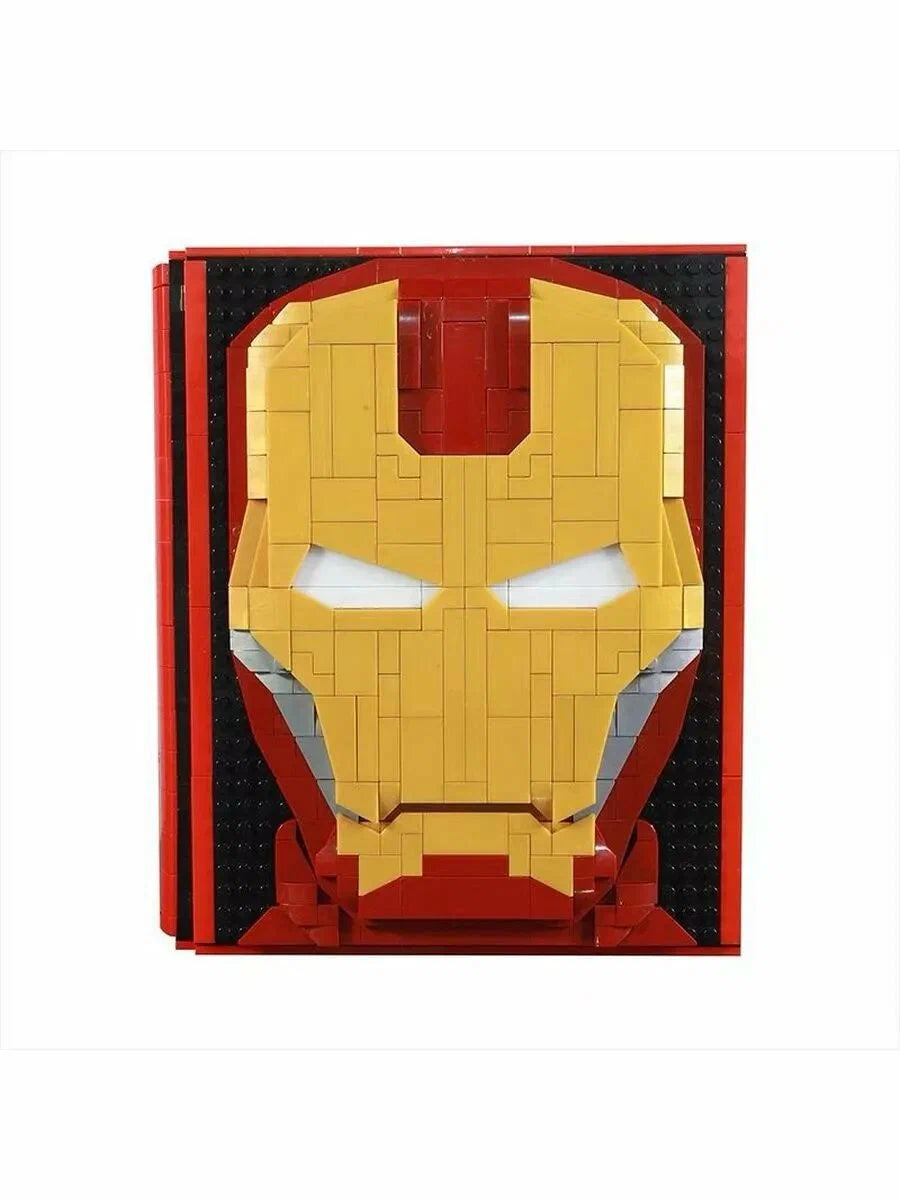 Iron Hero Display Book 3301 Building Set 2009pc 55 Figures Boxed
