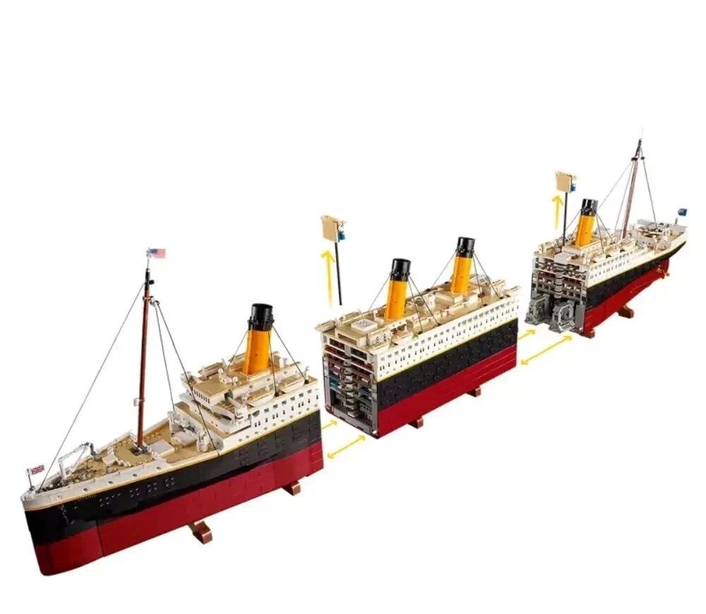 Titanic Building Blocks BuildMOC Model 10294 Compatible 9090pcs