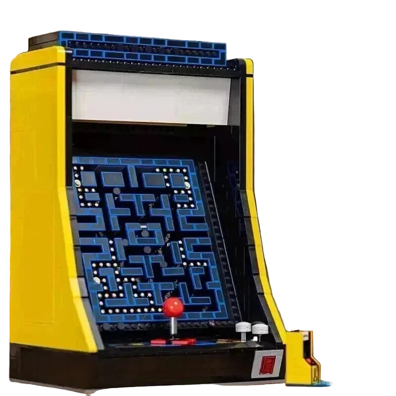 PAC-MAN Retro Arcade Cabinet Building Set 2651pcs Display Model Boxed