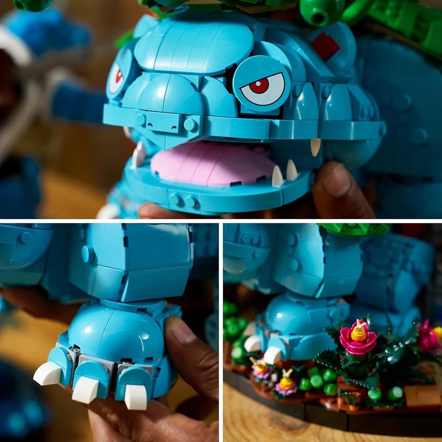 Elemental Creature Pokemon Trio Building Blocks 6,838 Pieces Set 72153 Boxed