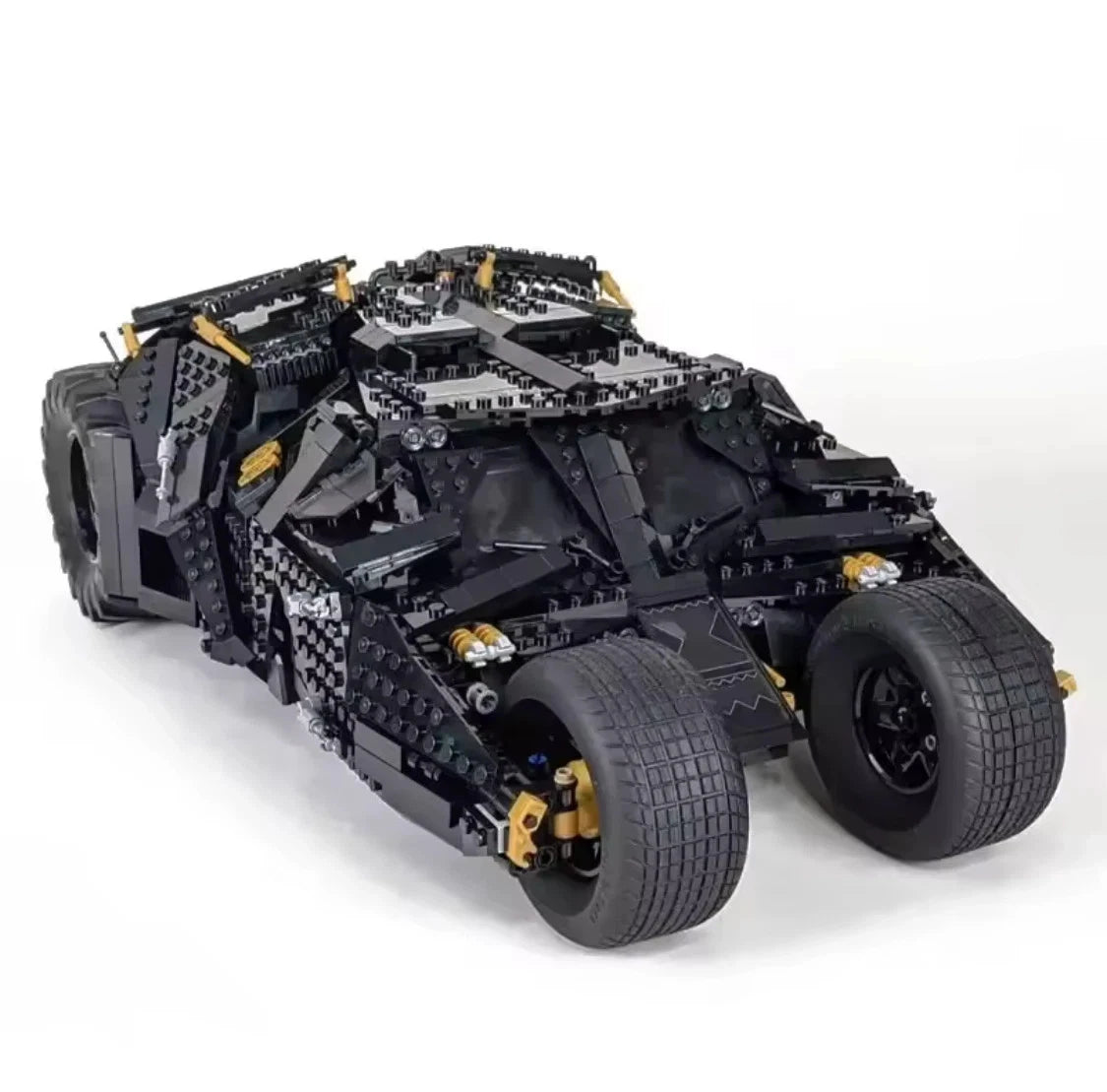 BuildMOC Black Armoured Tactical Vehicle 1869pc Building Brick Display Model Boxed