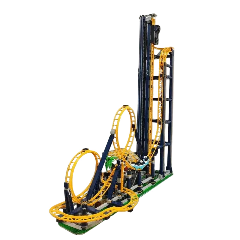 Roller Loop Coaster Fairground Set 3756 Pieces Boxed