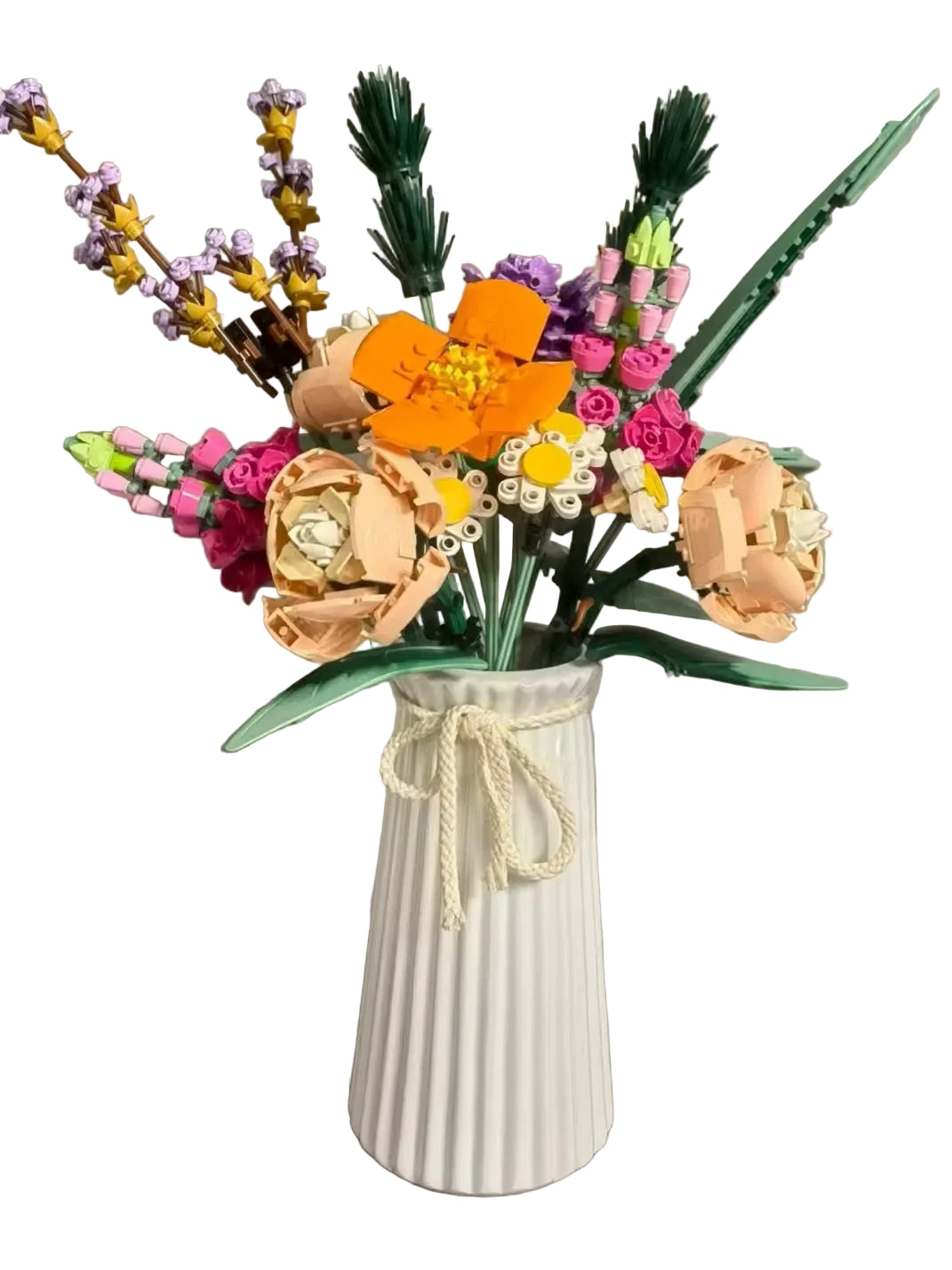 Wildflower Bouquet Flowers Building Blocks 756pcs Botanical Collection