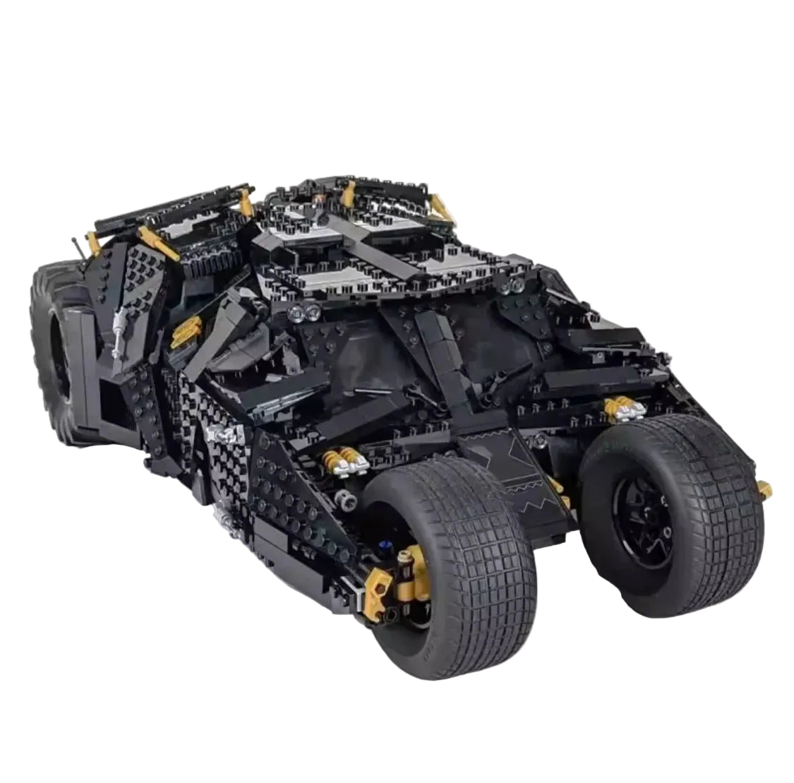 BuildMOC Black Armoured Tactical Vehicle 1869pc Building Brick Display Model Boxed