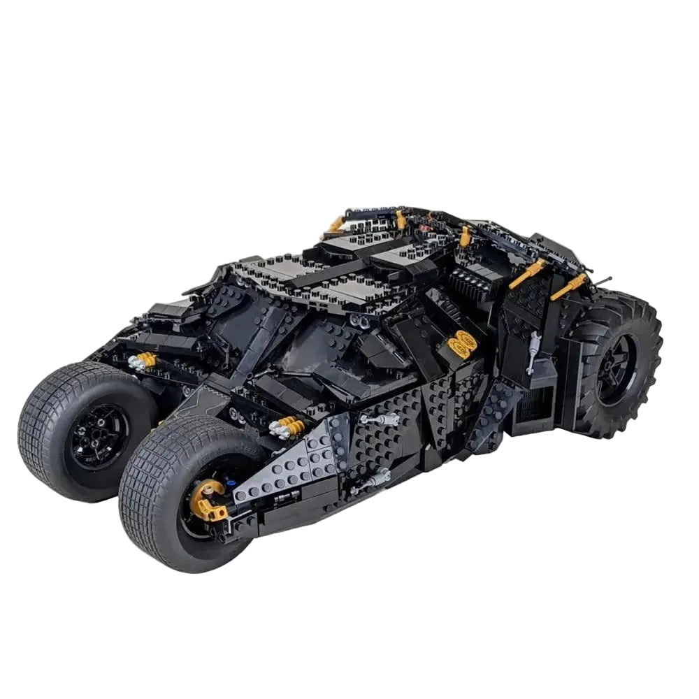 BuildMOC Black Armoured Tactical Vehicle 1869pc Building Brick Display Model Boxed