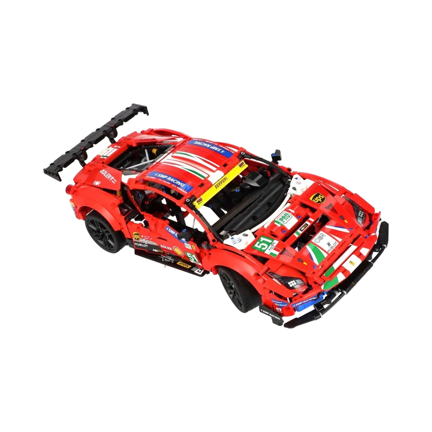 Ferrari 488 GTE 1684 Pcs AF Corse 51-style Boxed Building Blocks Set